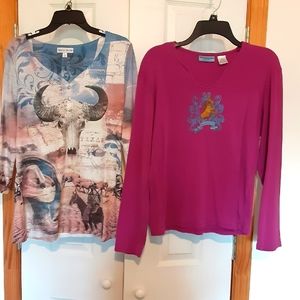 Bundle of Two Western Shirts